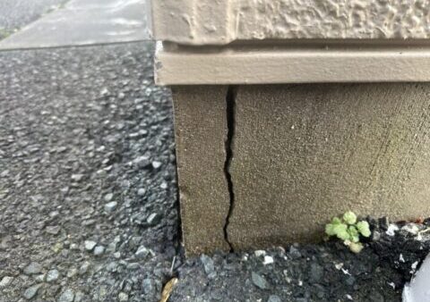 基礎のひび割れ